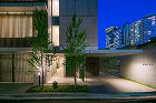 三井住友海上 赤坂クラブ | 建築作品集... エントランス夕景