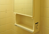 東京都武蔵野市 リフォーム 浴室 ミラーキャビネット 取付工事 