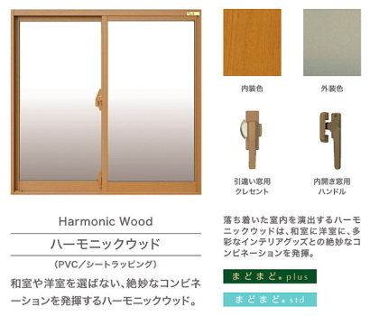 AGC 旭硝子 まどまど ハーモニックウッド