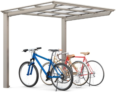 ネスカFミニ,リクシル,サイクルポート,自転車置き場,