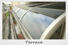 お客様の声 テラス屋根