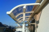 東京都小金井市 リクシル ライザーテラス?U取付工事