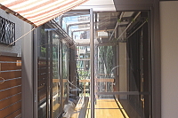 東京都日野市 リクシル サンルーム ルームトラス取付工事
