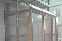 千葉県木更津市 リクシル ﾃﾗｽ囲い ほせるんです?U