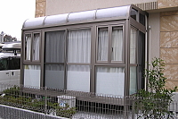 東京都練馬区 リクシル サンルーム ルームトラス