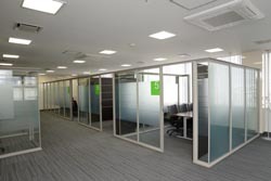 みちのく銀行　十和田地区新店舗　営業室（融資関係）