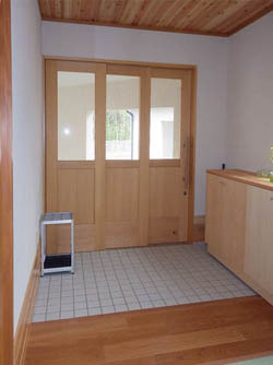 素心苑　ユニット専用玄関