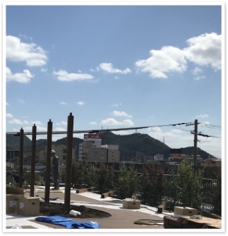 ﾊﾟｰｺﾞﾗ設置1