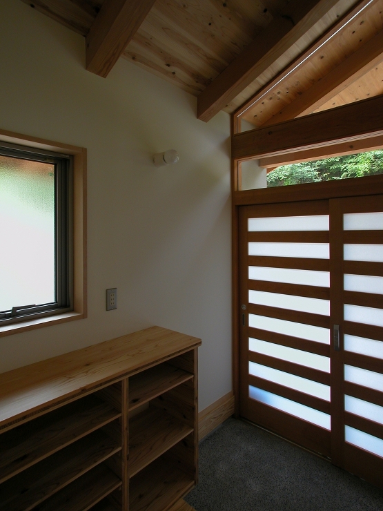 光の家(安曇野市)?玄関