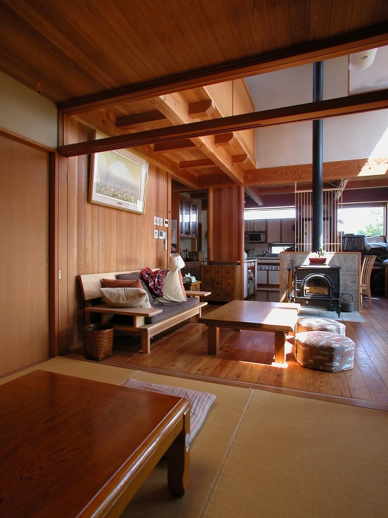 波田の家(松本市)?茶の間?居間