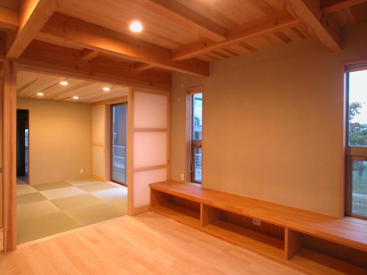 高田の家(長野市)?居間?和室