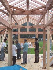 obin@　現場レポート〜波多腰邸／建前