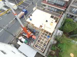 茨城県古河市新築注文住宅M様邸上棟