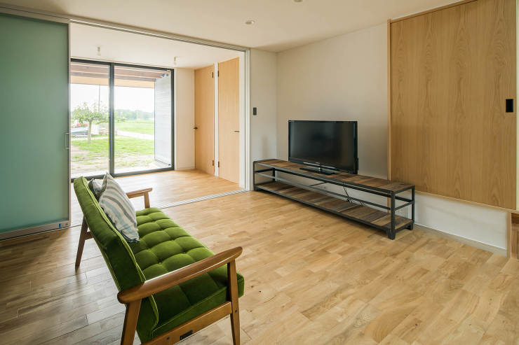 滋賀の施工事例｜平屋のおしゃれな木の家な...