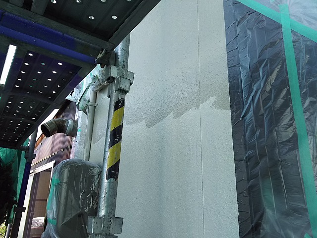 外壁　中塗り?上塗り