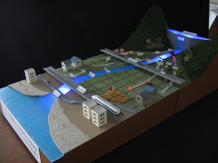 ダムの説明模型