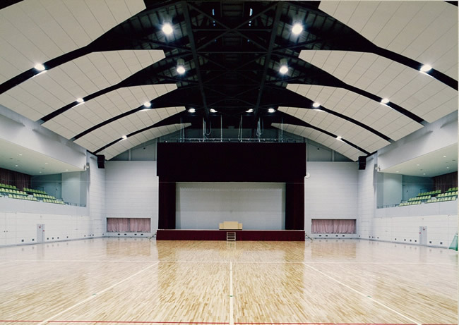 油木体育館・シルトピアアリーナ様 | 総...