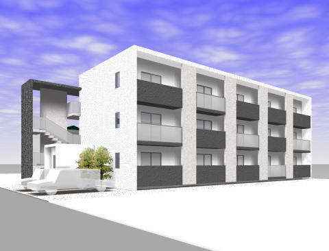 高槻集合住宅計画 神谷徹建築設計事務所