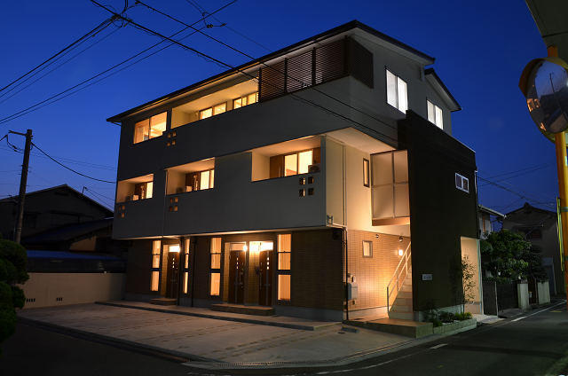 上富井アパート付住宅 ヴァンクス１級建築...