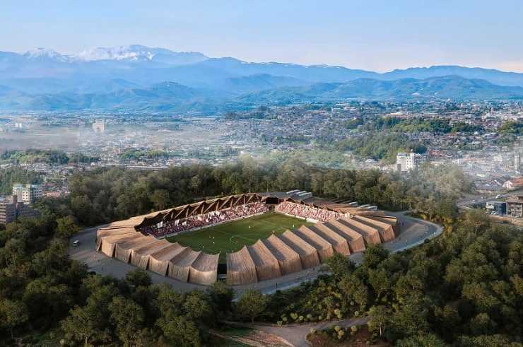 VUILDが福島ユナイテッドFCとともに、福島での循環型木造スタジアム建設を構想