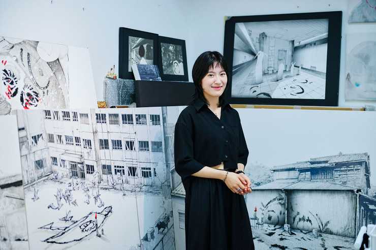 漫画×カッティングシートが織りなす前例のないアート作品?CSデザイン賞受賞者インタビュー
