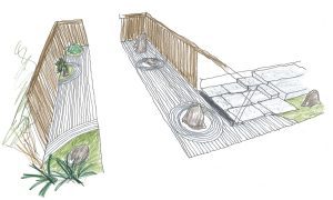 中国温泉プロジェクト　庭園