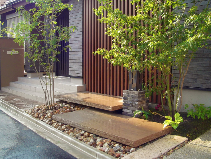 ファサード＆アプローチ施工例 by design Loop