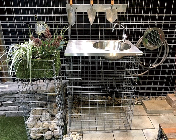 ガビオン施工例 by おしゃ楽