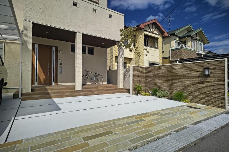 ファサード＆アプローチ施工例 by みどりDesign室 五感プラス