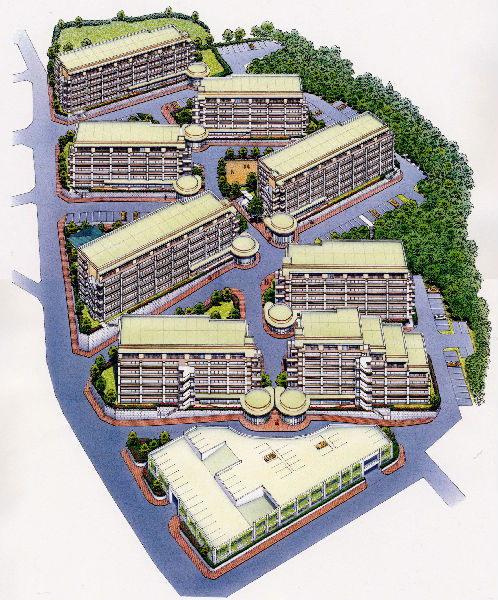 横浜市　Ｍ団地　建替計画　集合住宅　スタ...