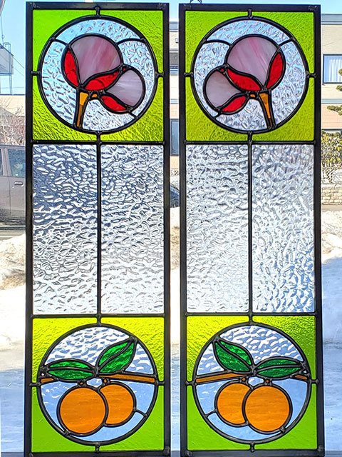 建具用杏つぼみと実　2021