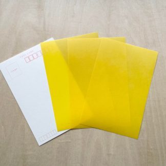 型紙ハガキサイズ３枚入