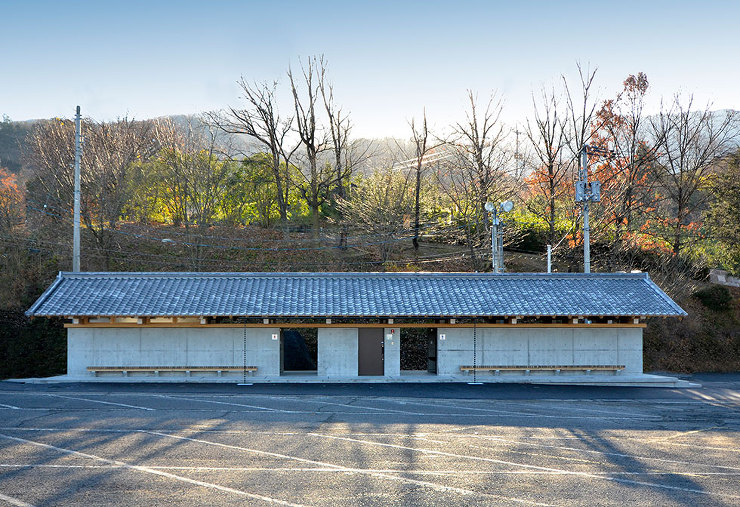 雲辺寺ロープウェイ山麓駅トイレ棟　新築工...