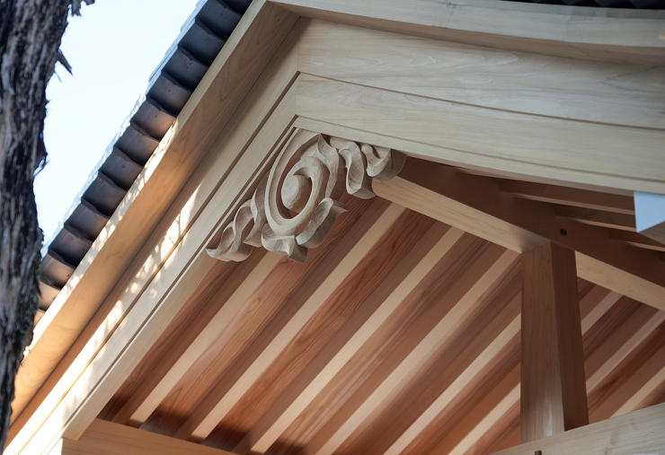 M邸　門　新築工事 | 木造一般 | 施...