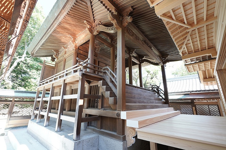 垂水神社 | 社寺 | 施工事例 | 香...