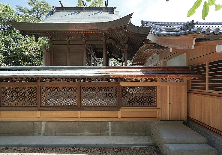 垂水神社 | 社寺 | 施工事例 | 香...
