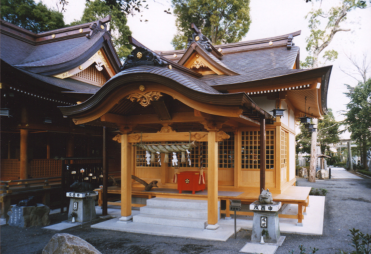 田村神社 | 社寺 | 施工事例 | 香...