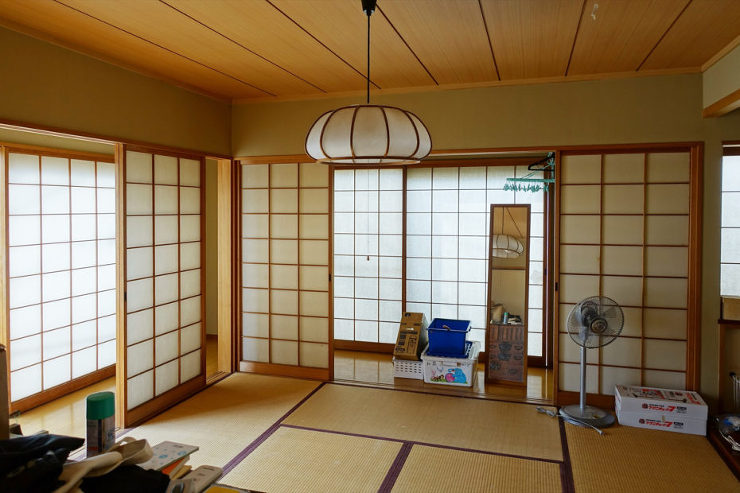 木の家施工事例-珪藻土の自然素材リフォー...