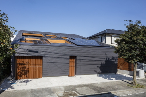 神奈川県の中庭住宅の設計