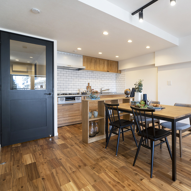 東京都　稲城計画 | 施工例 | 無垢フ...