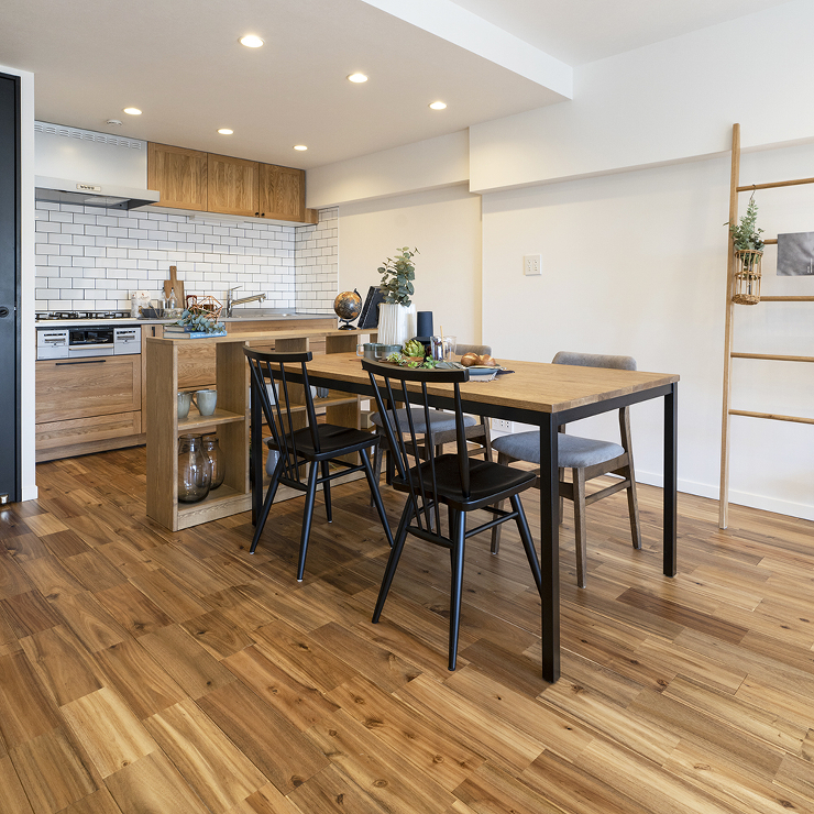 東京都　稲城計画 | 施工例 | 無垢フ...