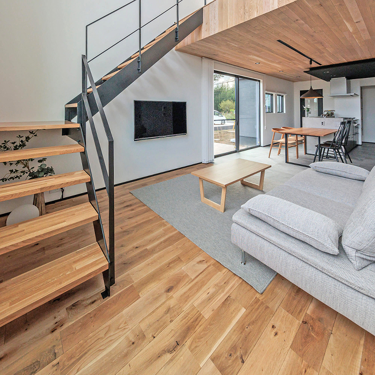 茨城県　I邸 | 施工例 | 無垢フロー...