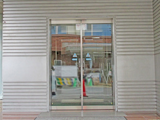 ナブコ、自動ドア、ステンレス建具