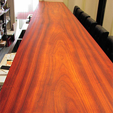 カウンター用一枚板 | 低圧メラミン化粧...