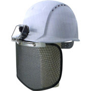 トーヨーセーフティー　帽子取付用メッシュ...