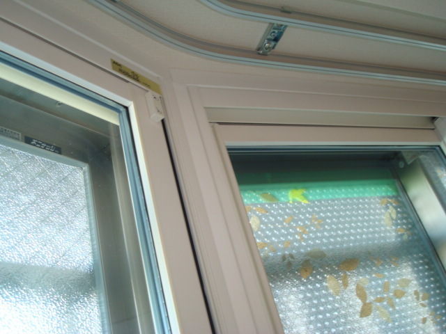 ＦＩＸ窓と引き違い窓のコーナー部