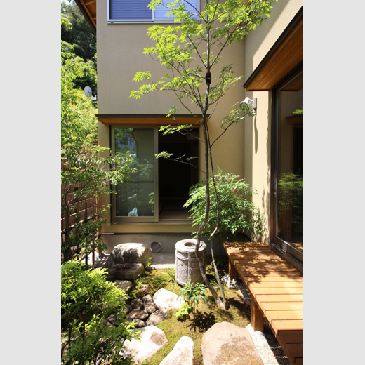 坪庭のある古都の町家 / 事例紹介 / ...