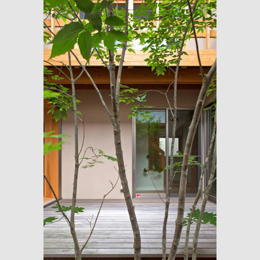 中庭のある現代町家 - 事例紹介 - 神...