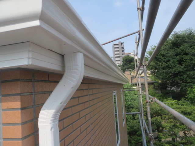 施工後（シリコン樹脂系仕上げ材）