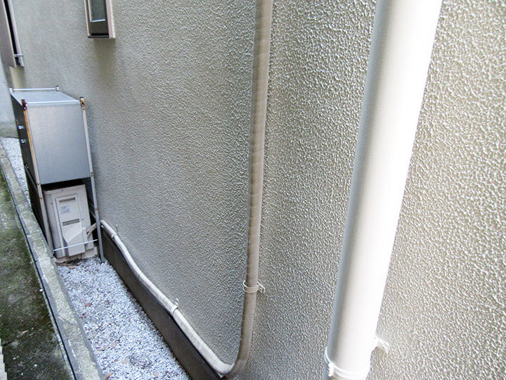 施工後（シリコン樹脂系仕上げ材）